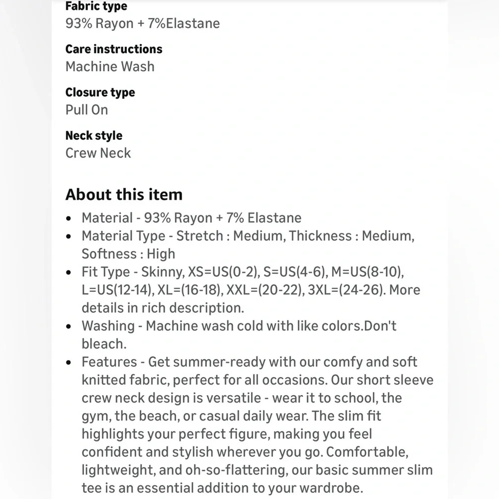 NWT Ribbed Short-Sleeve Sky Blue Ribbed Tee-M - Picture 8 of 12